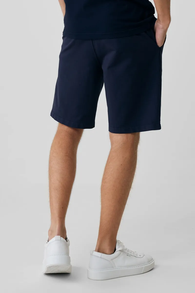 Sweat shorts donkerblauw