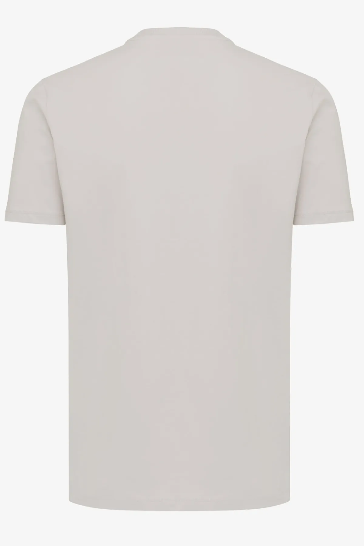 Ice cotton t-shirt print beige