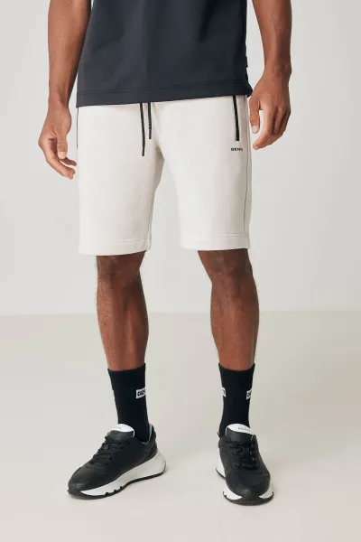 Sweat shorts beige