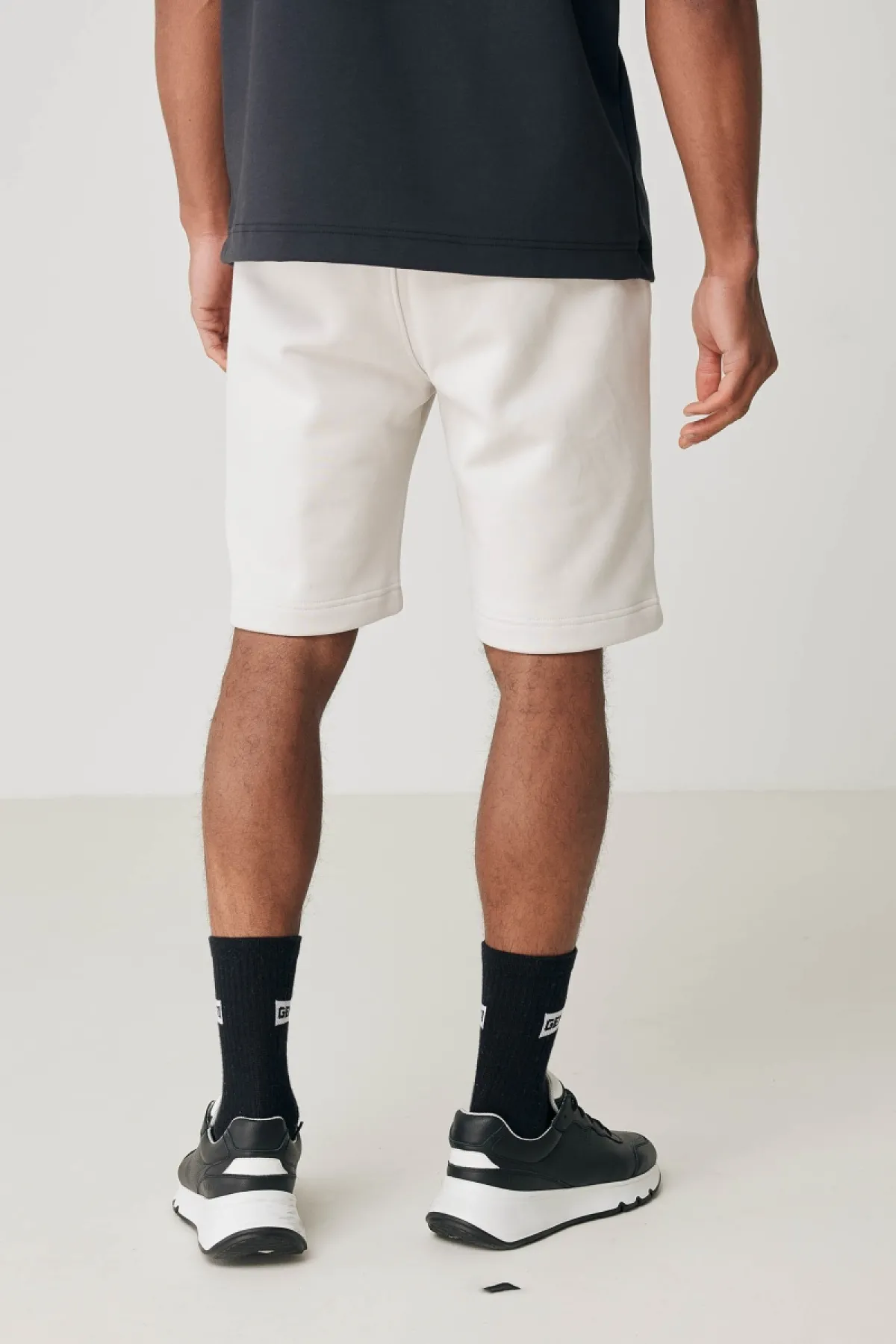 Sweat shorts beige