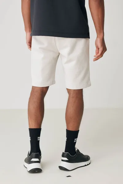 Sweat shorts beige