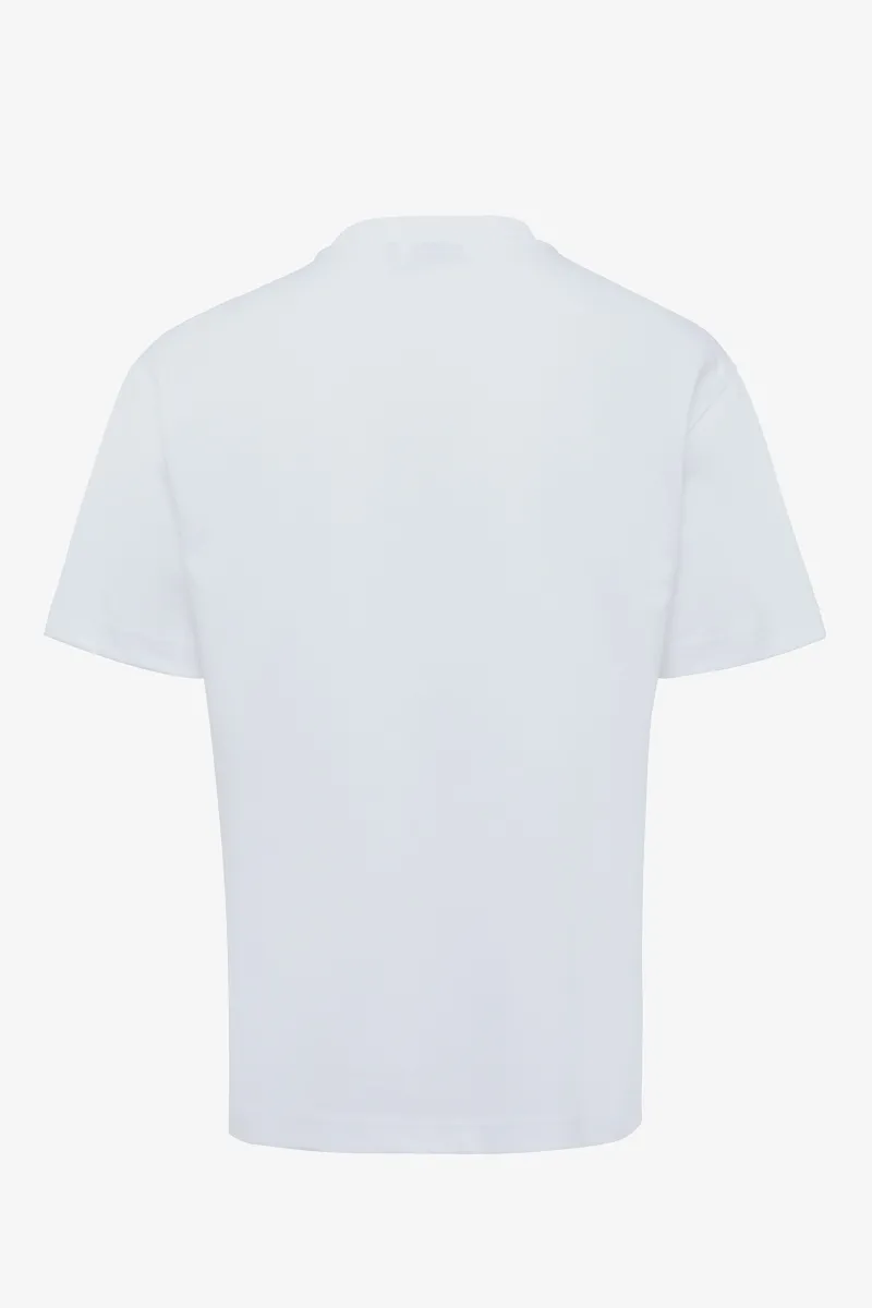 Relaxed fit t-shirt wit