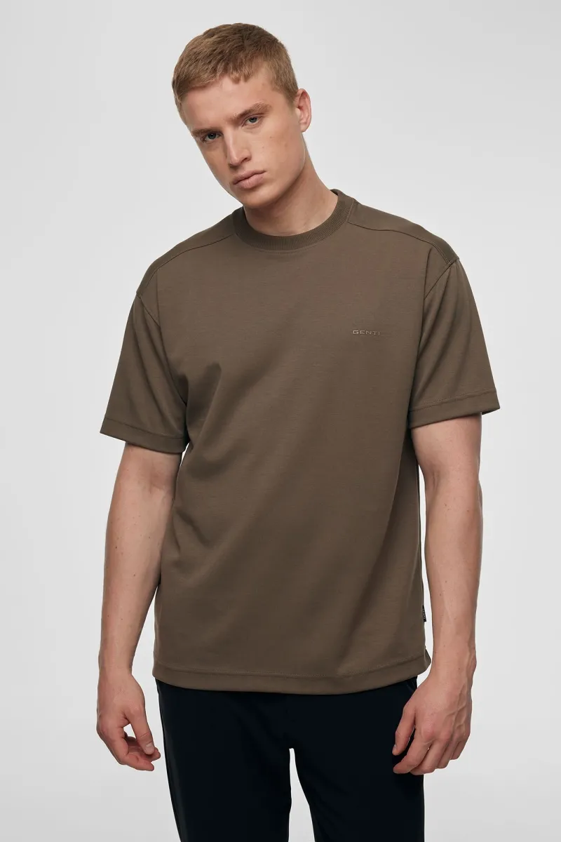 Relaxed fit t-shirt mud