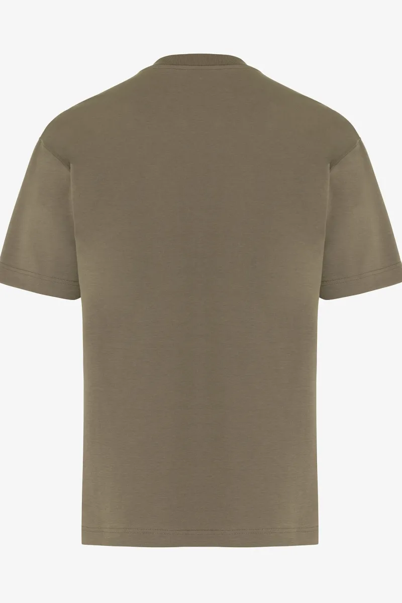 Relaxed fit t-shirt mud