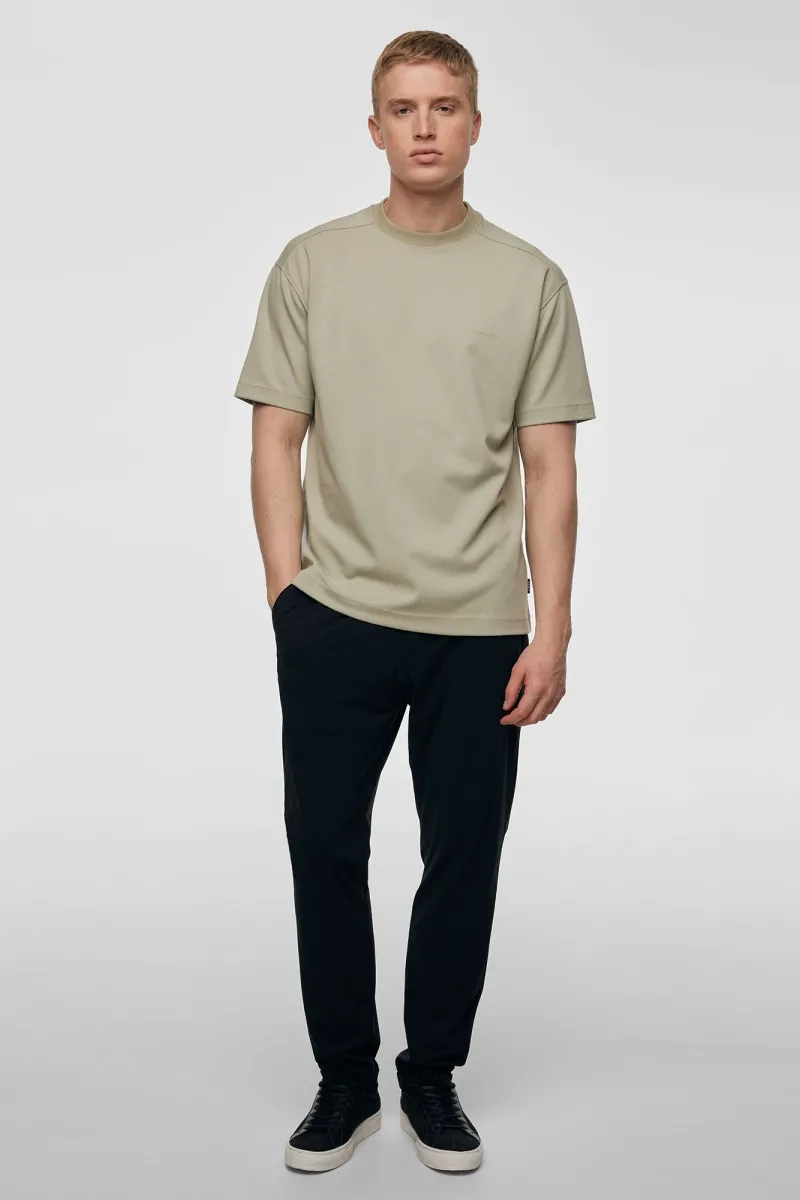 Relaxed fit t-shirt lichtgroen