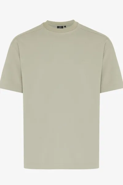 Relaxed fit t-shirt lichtgroen