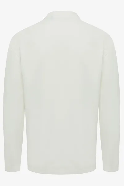 Monogram long sleeve t-shirt off white