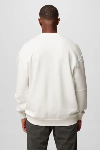 Monogram crewneck off-white