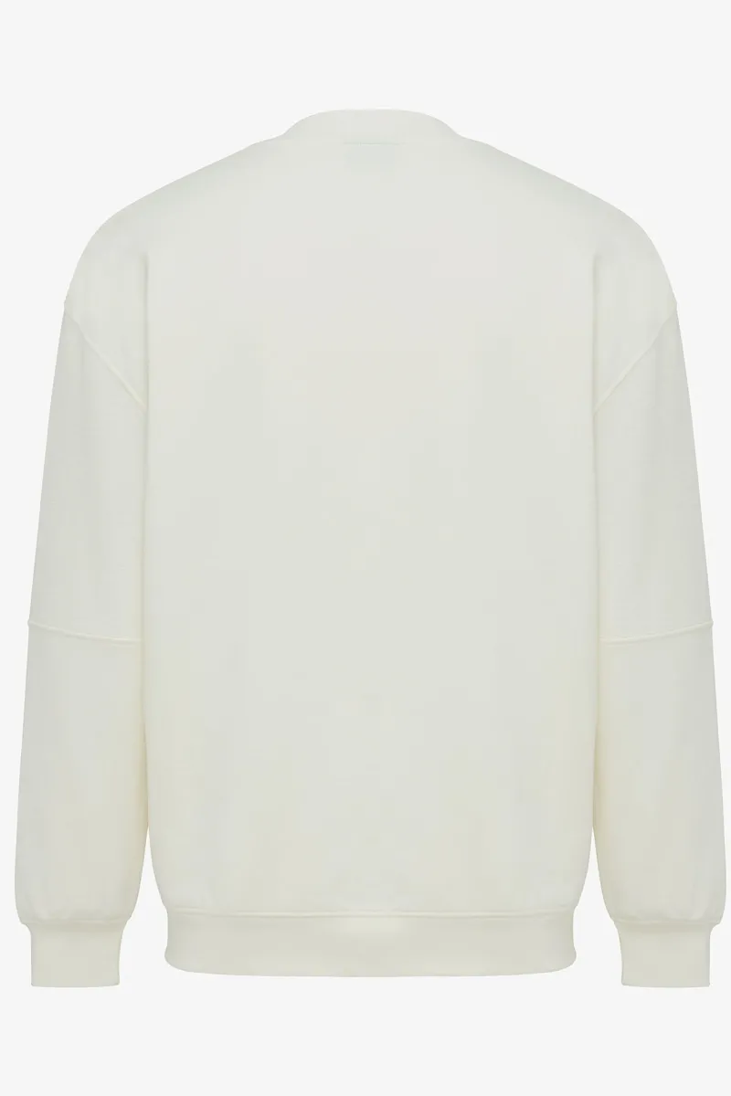 Monogram crewneck off-white