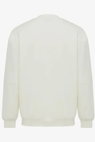 Monogram crewneck off-white