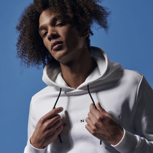 Logo Hoodie Wit