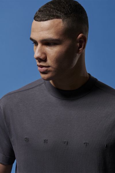 LOOSE FIT TEE GRIJS