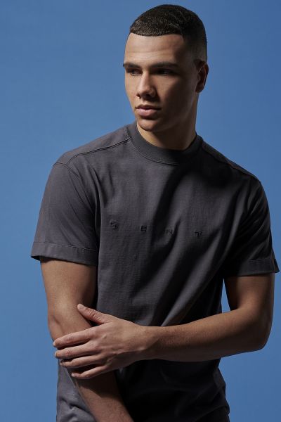LOOSE FIT TEE GRIJS
