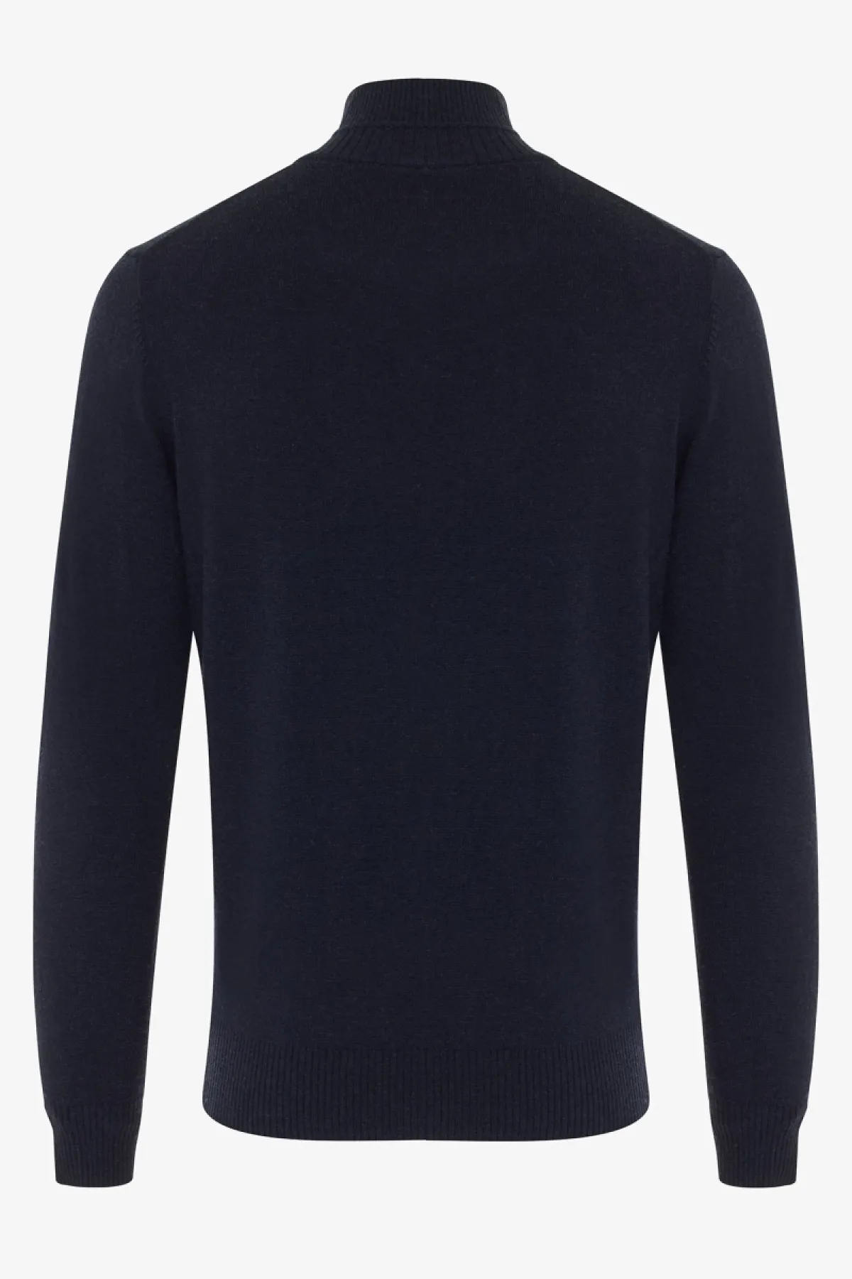 Half zip donkerblauw