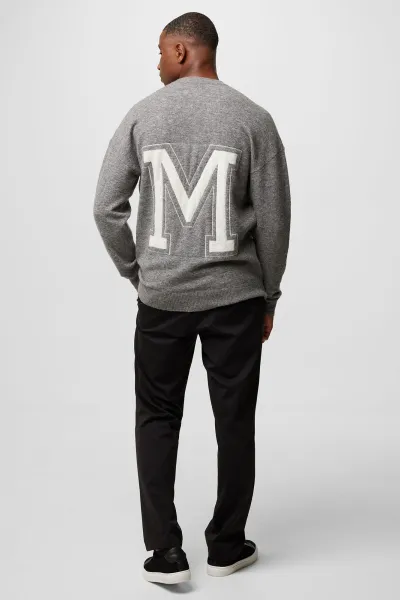 Monogram relaxed crewneck