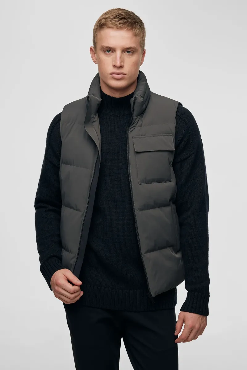 Bodywarmer Bullet donkergrijs