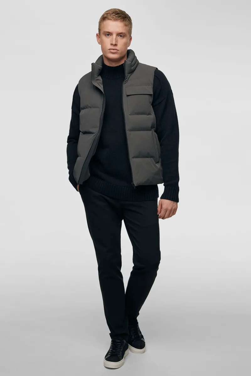 Bodywarmer Bullet donkergrijs