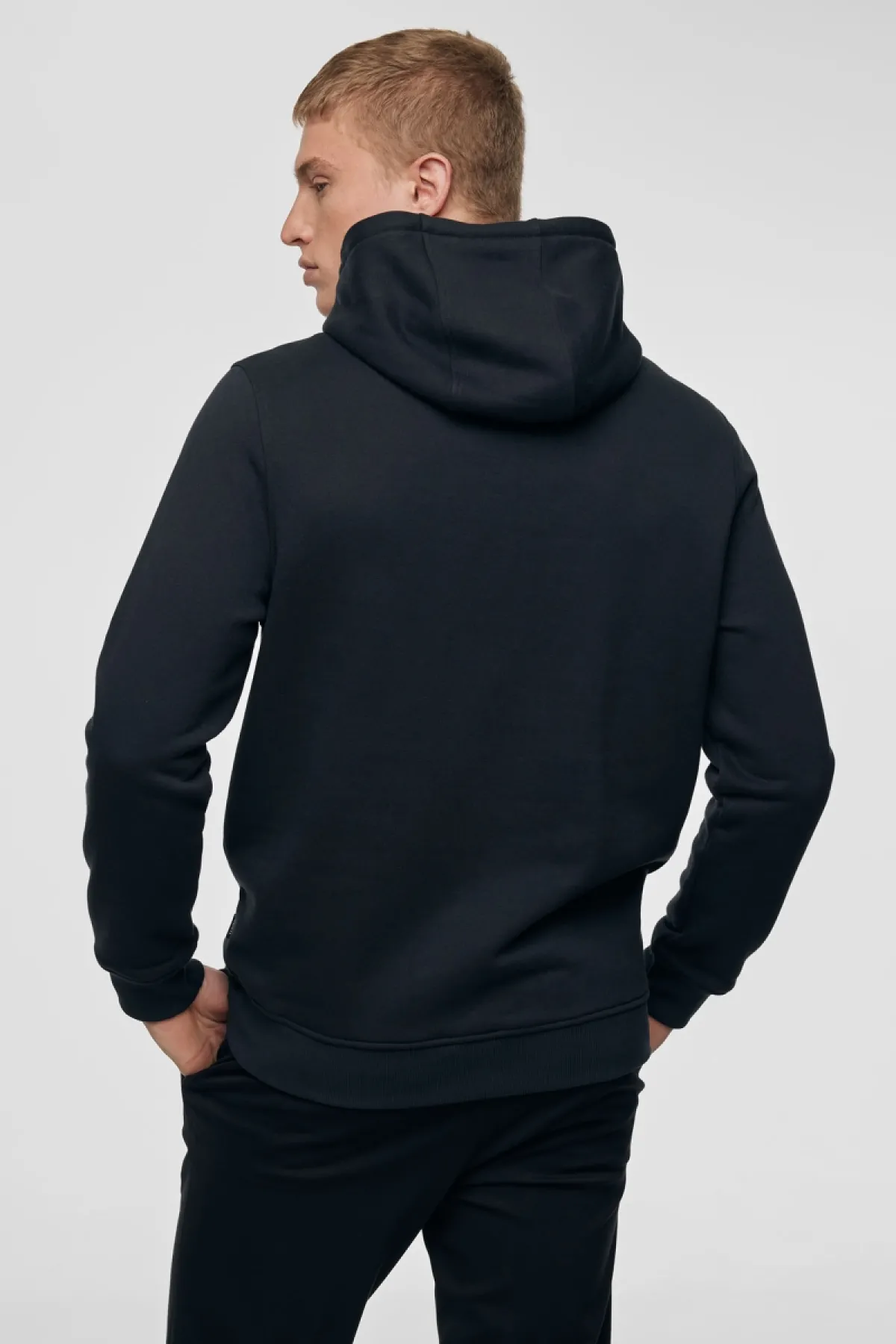 Logo hoodie zwart