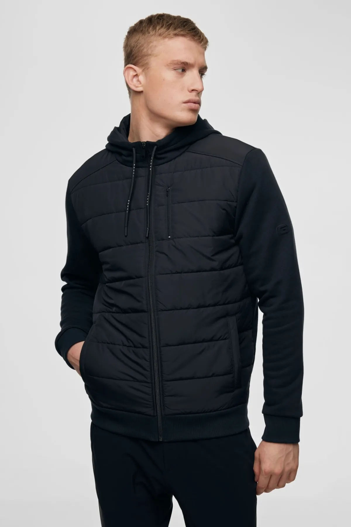 Sweat vest zwart