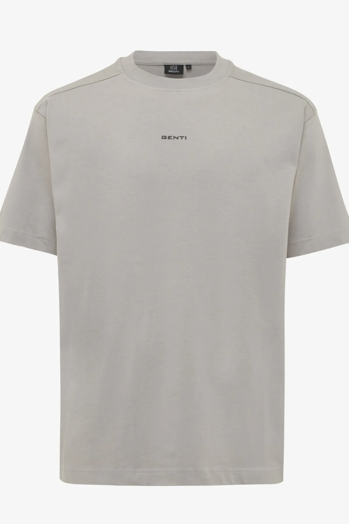 Relaxed fit t-shirt grijs