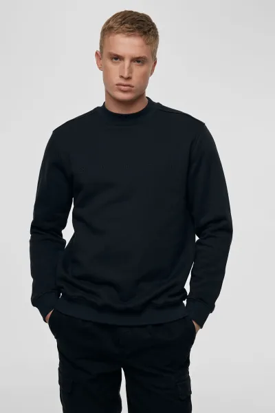 Logo sweater zwart