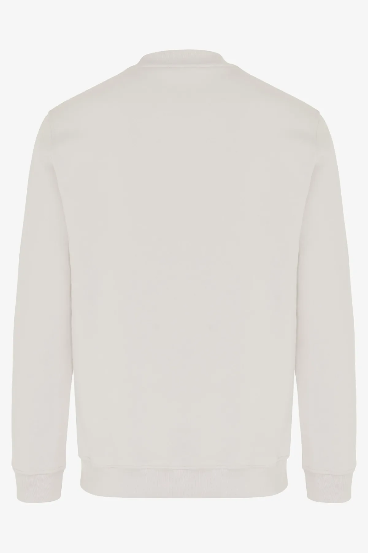 Logo sweater beige