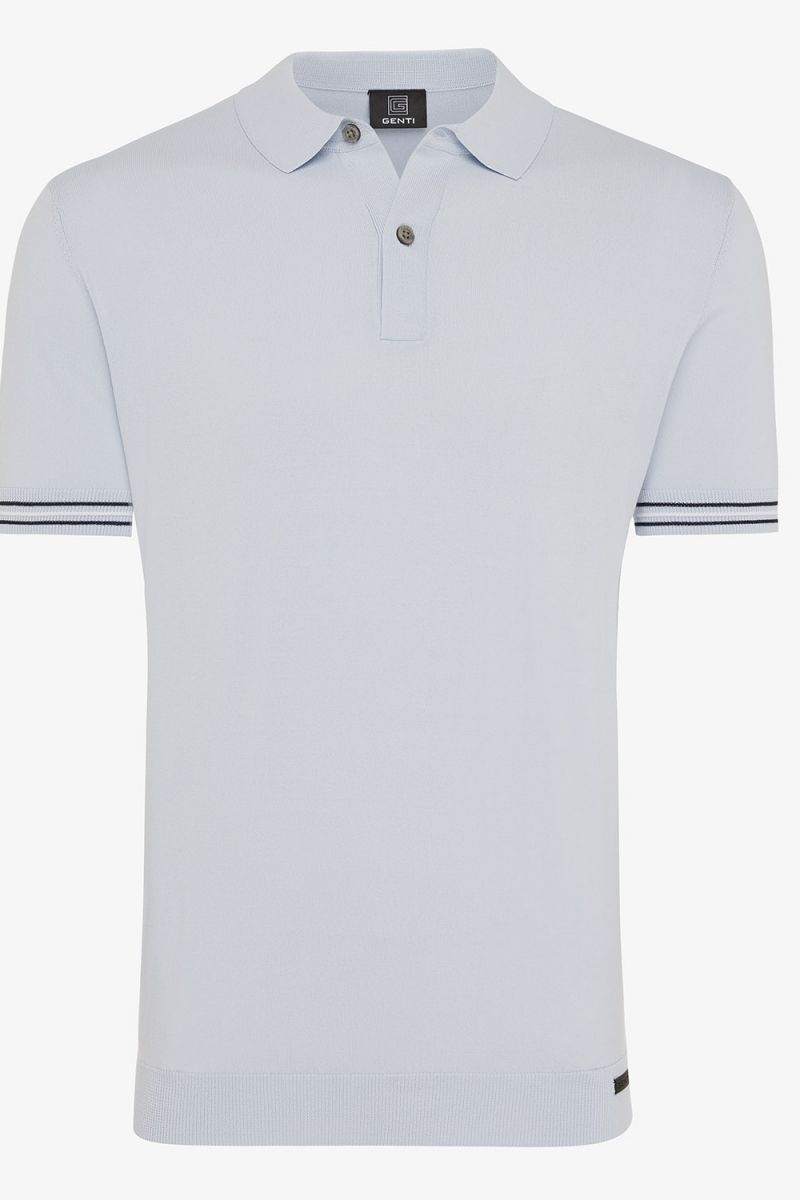 COOL DRY POLO LICHTBLAUW