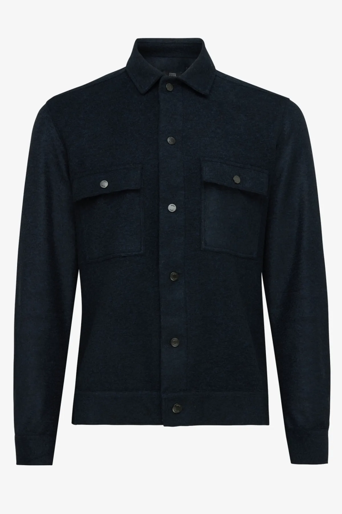 Overshirt Nash donkerblauw