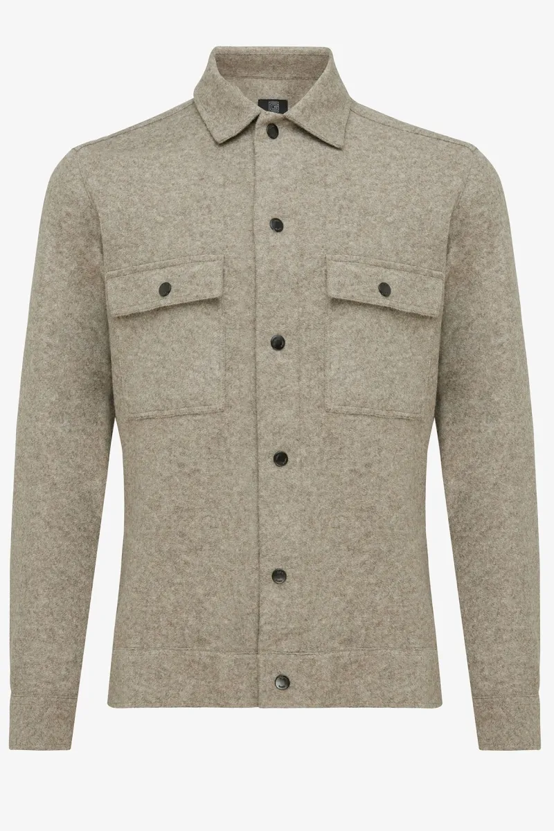 Overshirt Nash beige