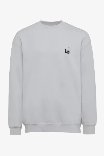 CREWNECK MONOGRAM - Beige