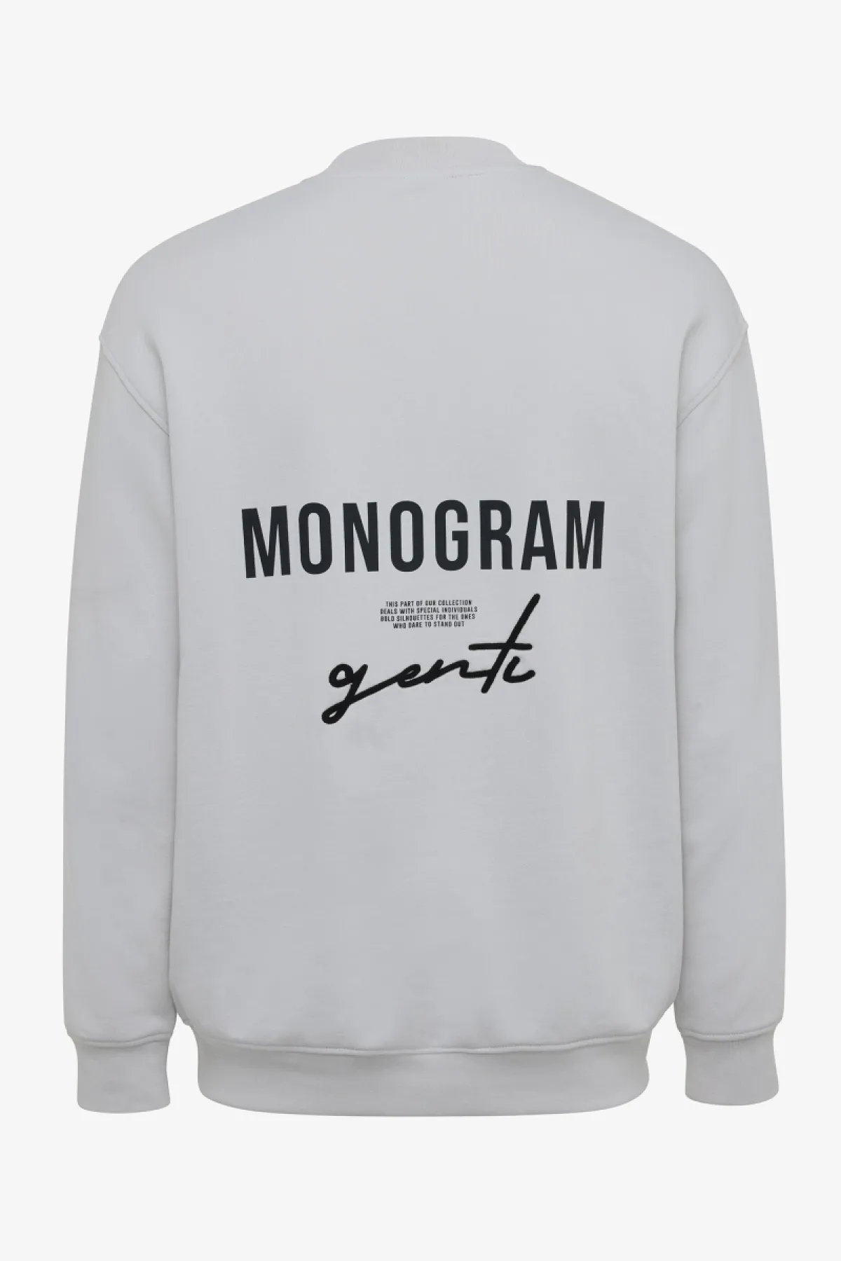 CREWNECK MONOGRAM - Beige