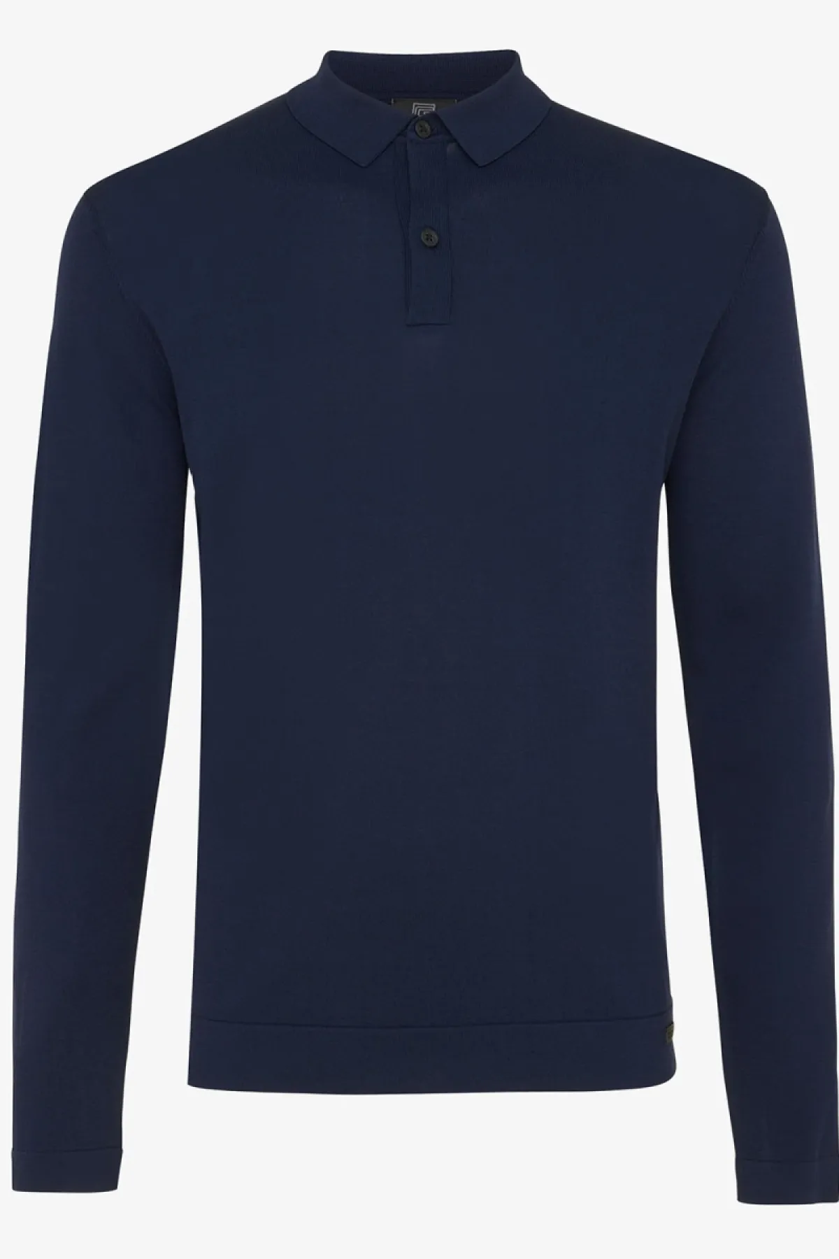 Donkerblauwe polo