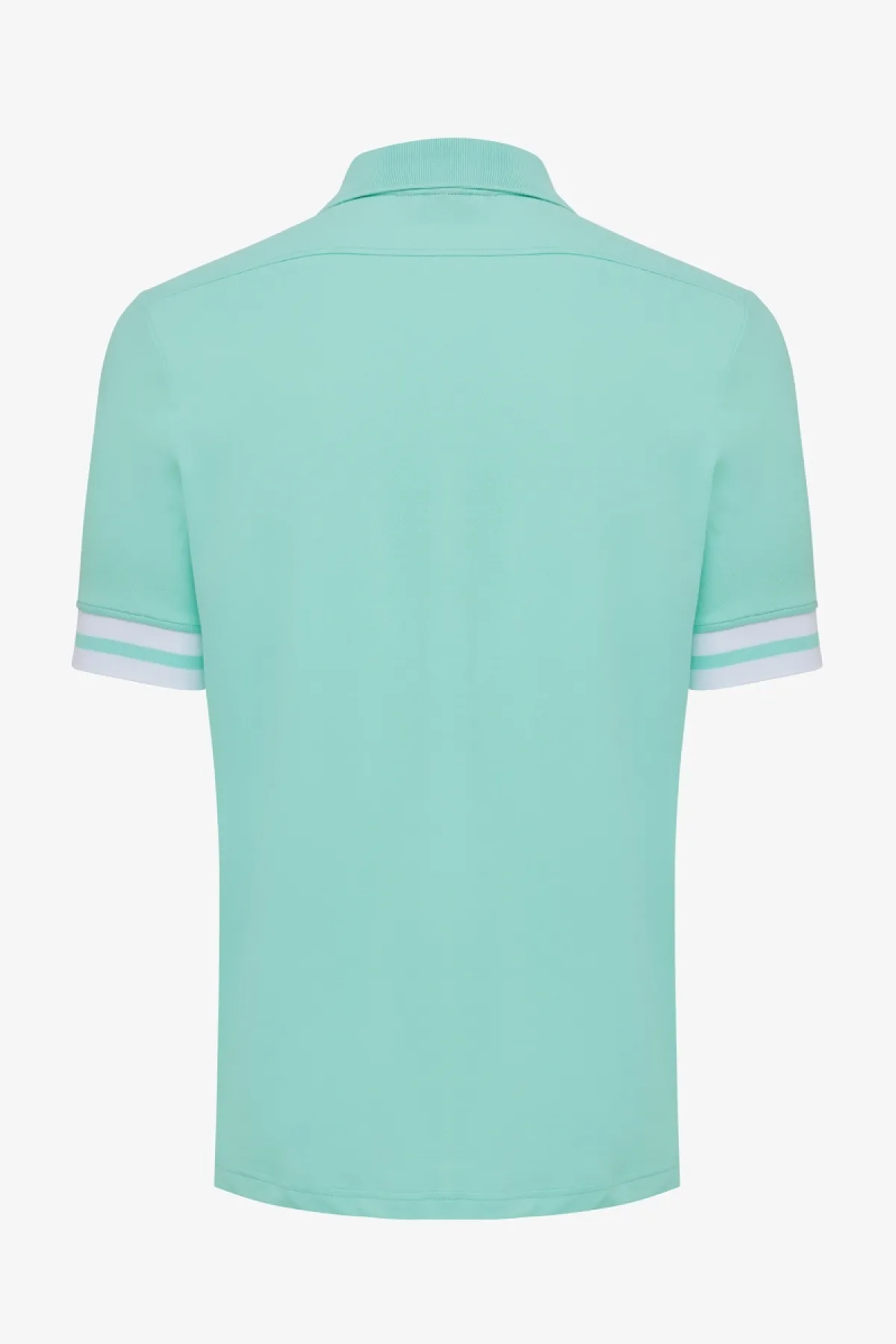 Pique polo aqua