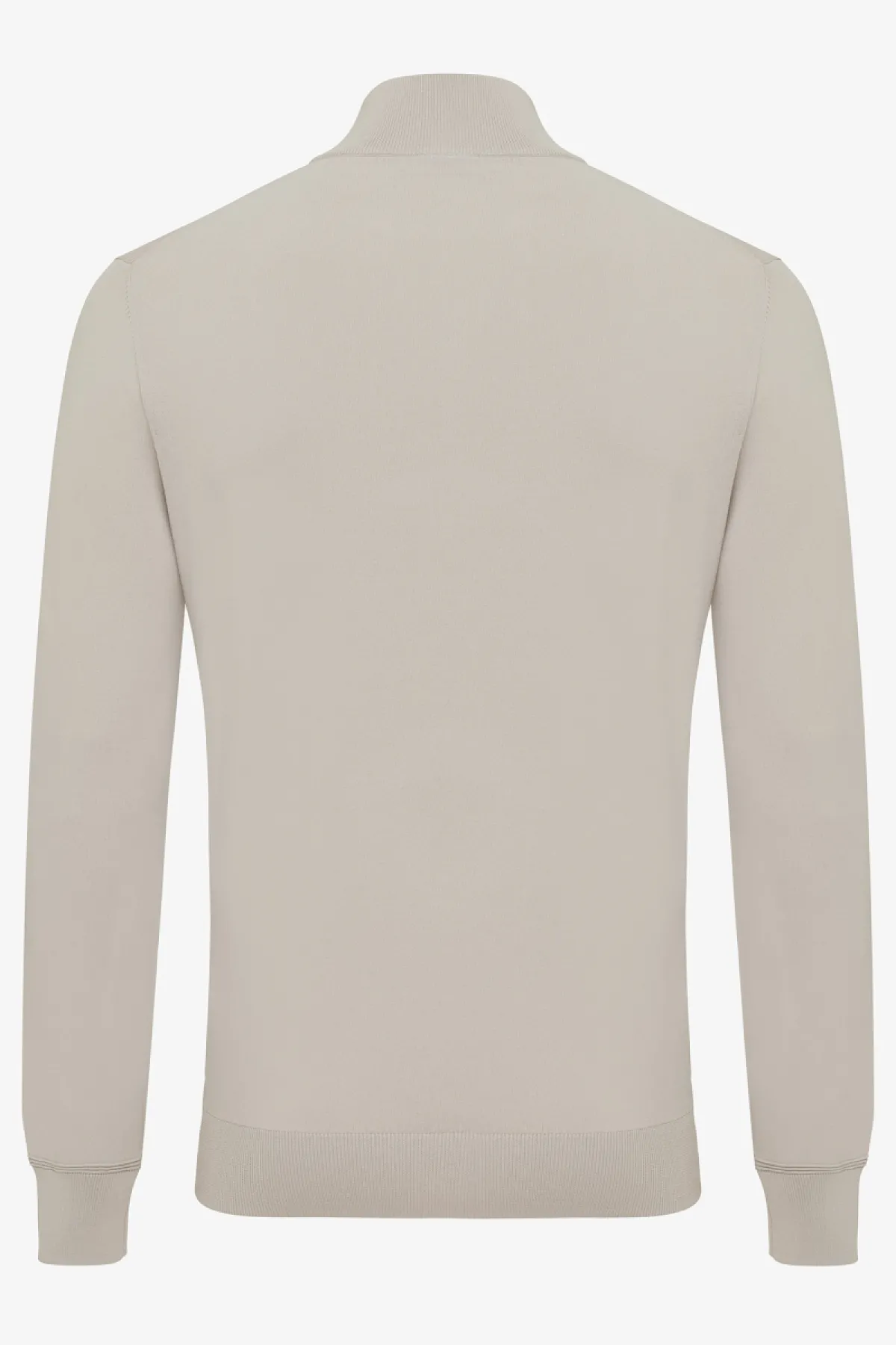 Half zip beige