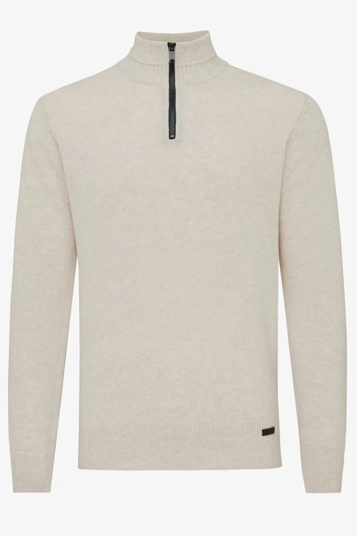 Half zip beige