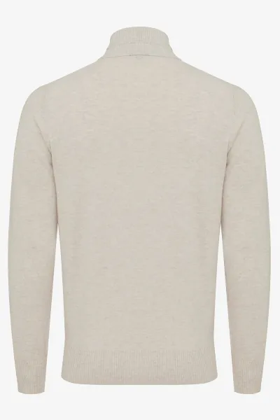 Half zip beige