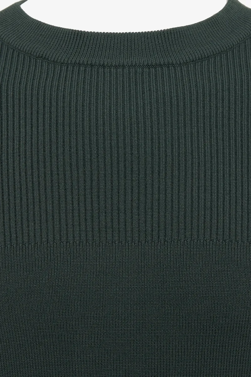 Round neck groen