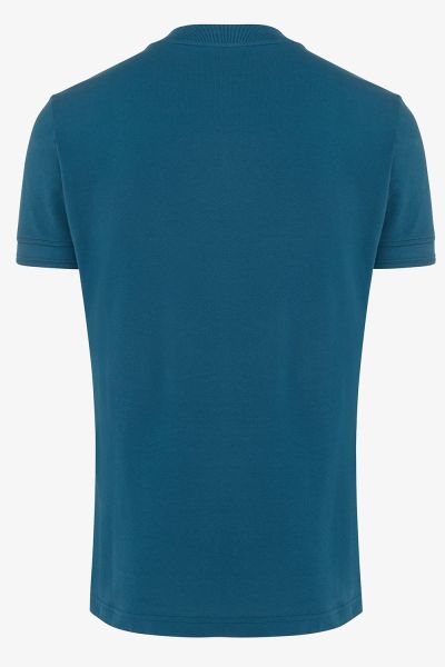 PIQUE T-SHIRT PETROL