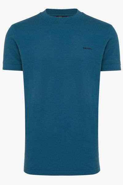 PIQUE T-SHIRT PETROL