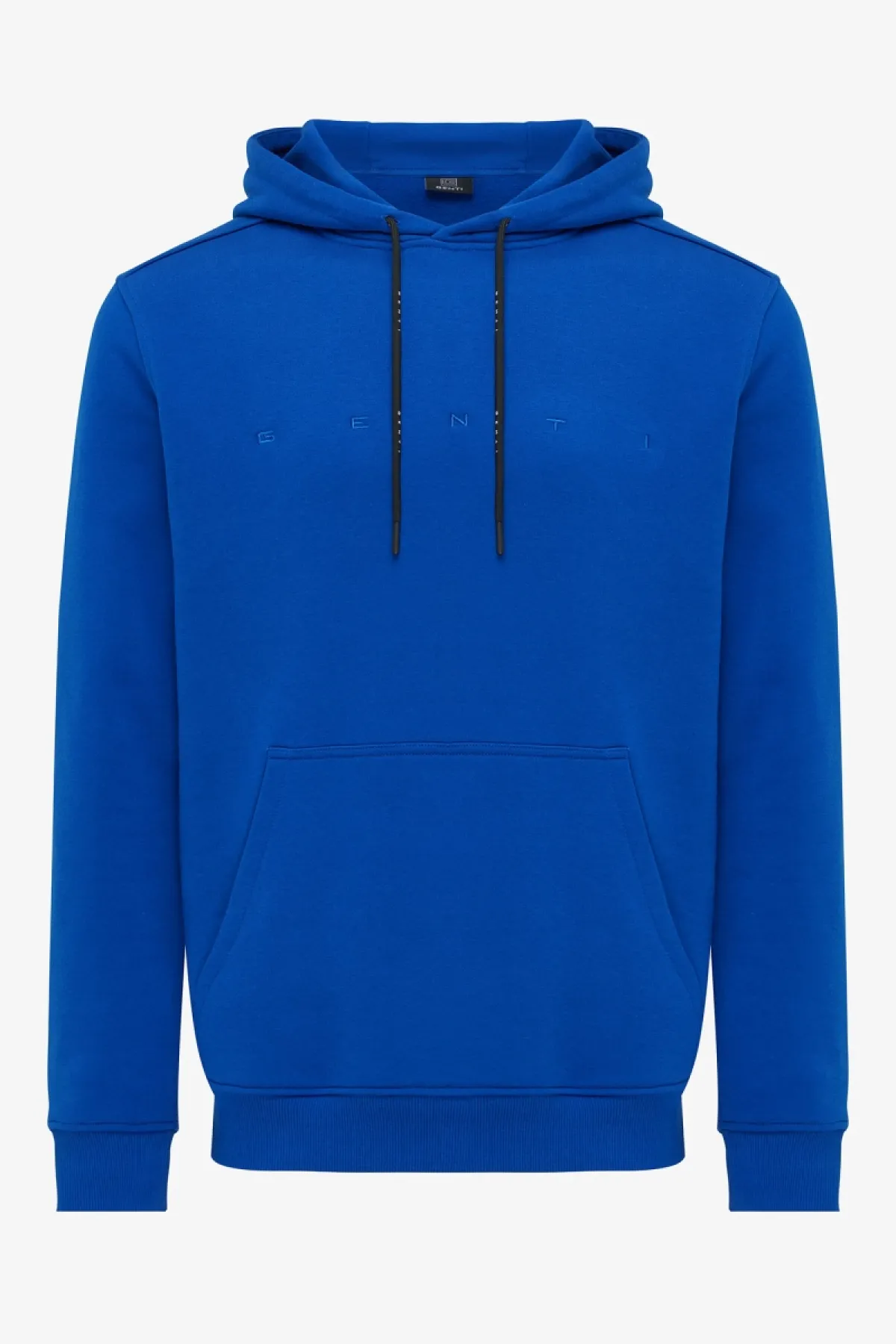 Logo hoodie blauw