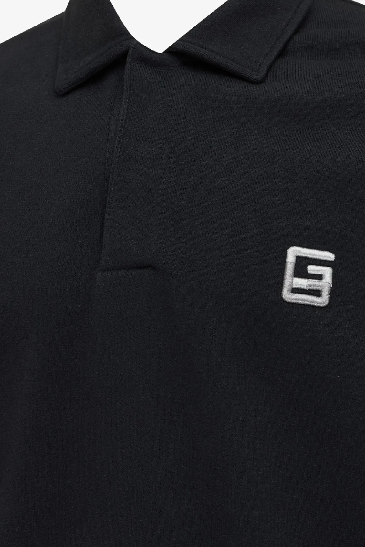 Monogram polo zwart | Online Exclusive