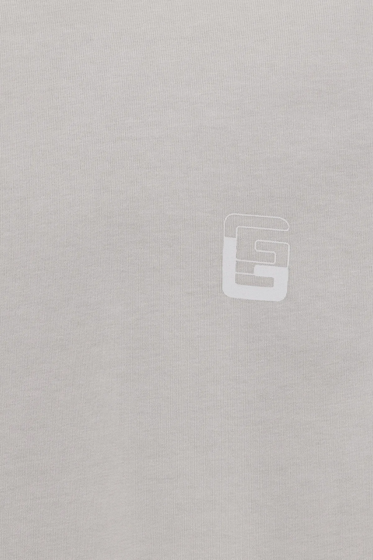 Monogram T-shirt grijs