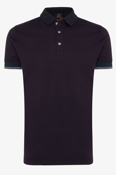 PIQUET STRETCH POLO NAVY