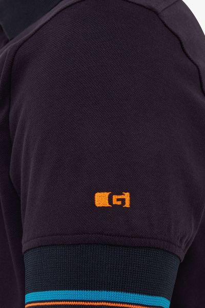 PIQUET STRETCH POLO NAVY