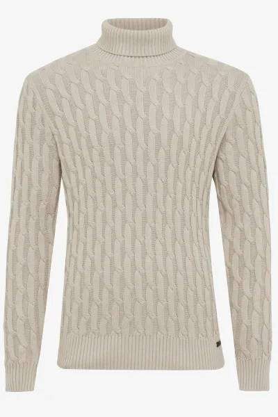 ROLL NECK - Beige