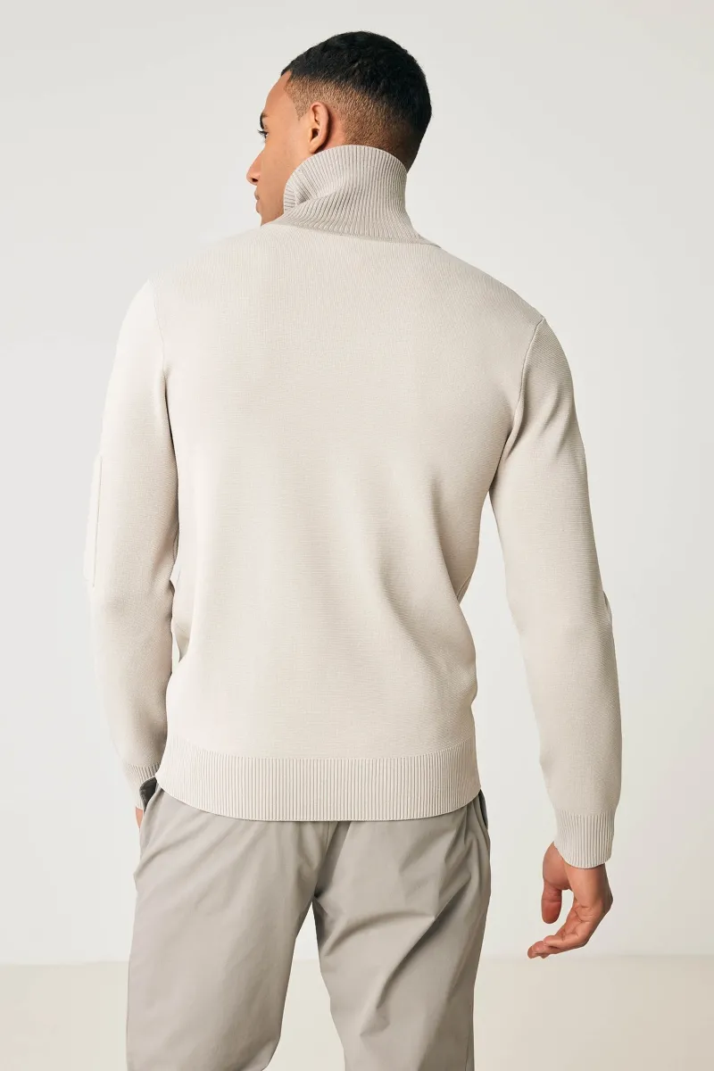 ROLL NECK - Beige