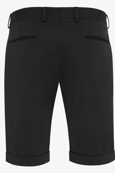 STRETCH PANTALON KORT ZWART