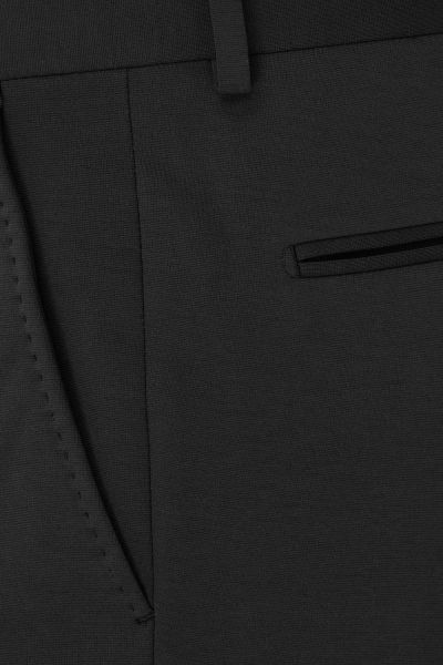 STRETCH PANTALON KORT ZWART