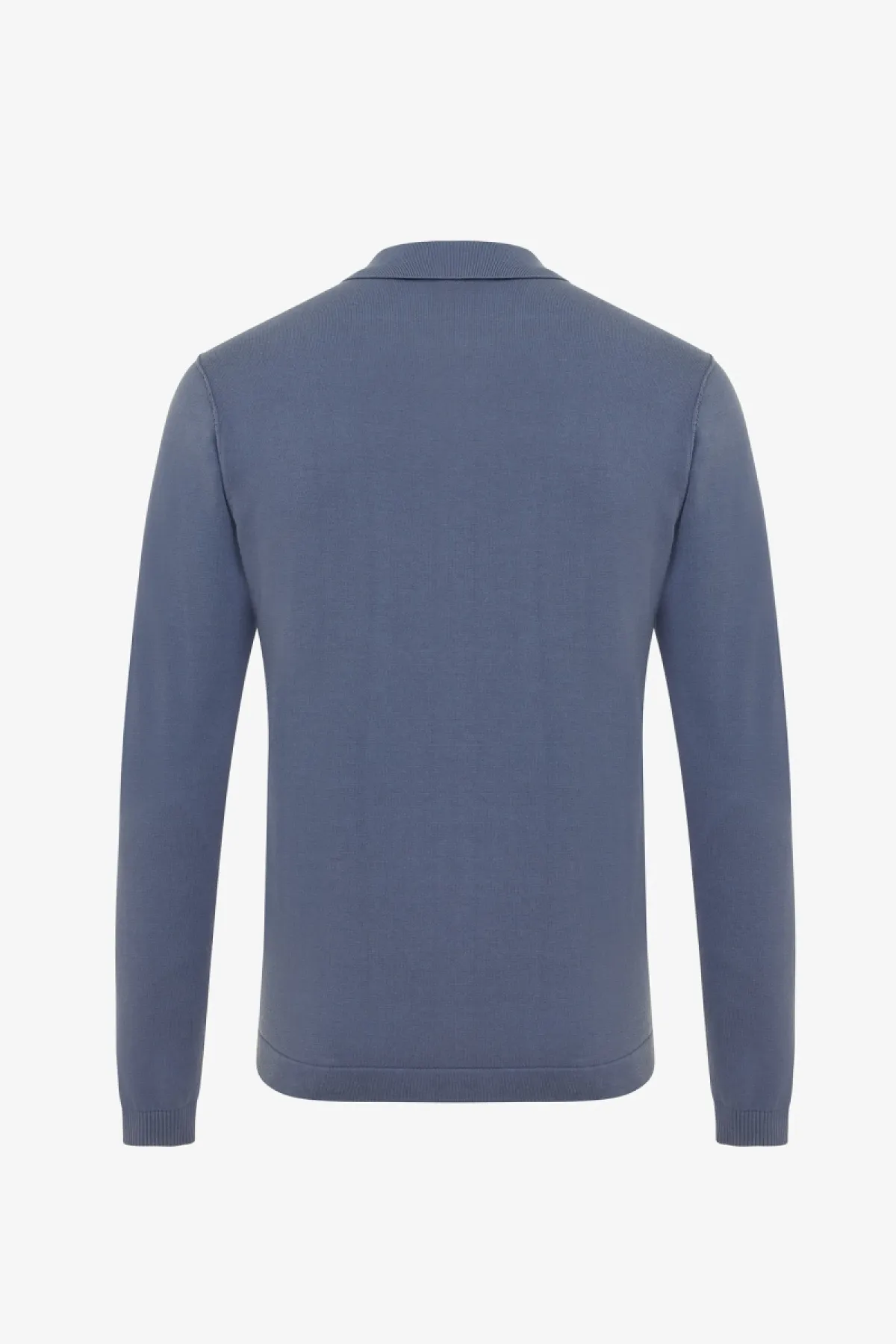 Polo Zip | Blauw