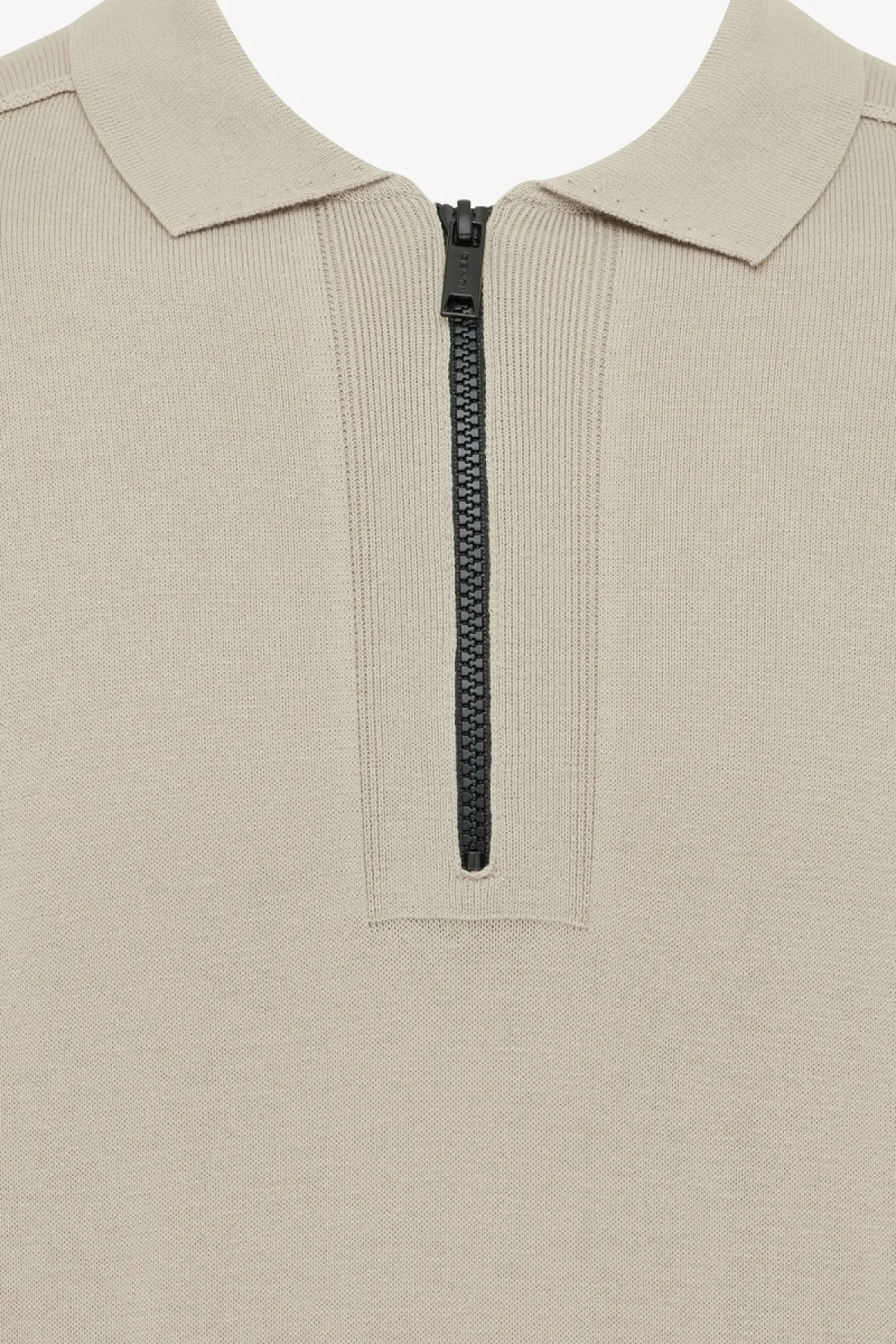 Polo zip | Beige